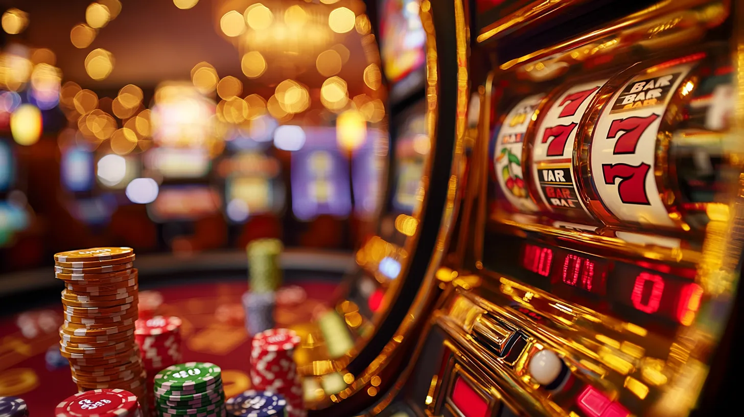 High-resolution screenshot showing multiple Lotsa Slots games with different themes and slot machines
